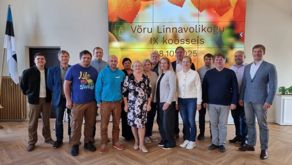 Võru linnavolikogu 9. koosseis pidas oma viimase istungi